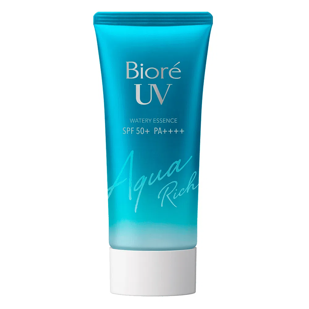 Biore UV Aqua Rich Watery Essence SPF50+/PA++++ là kem chống nắng đi bơi lý tưởng