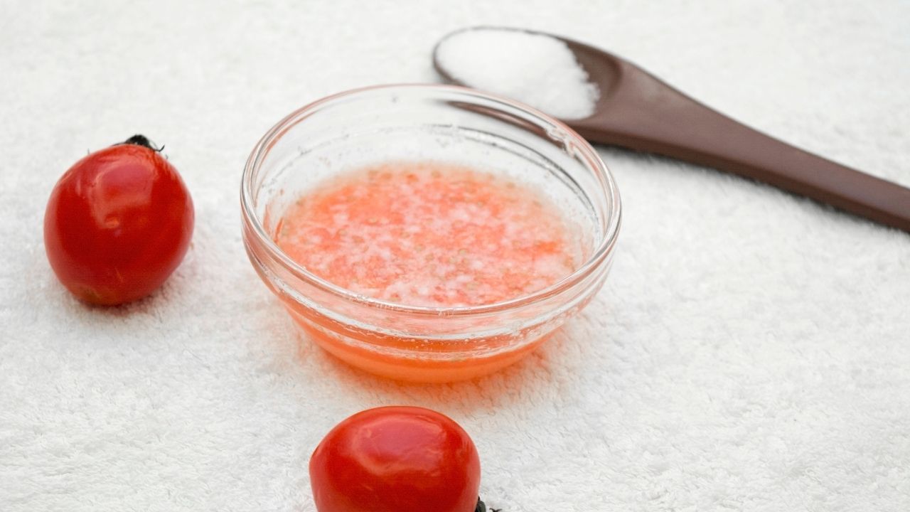 Mặt nạ dưỡng ẩm cho da dầu từ cà chua