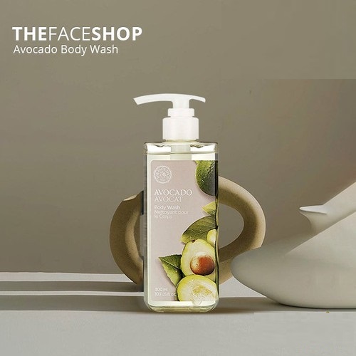 Gel tắm dưỡng ẩm The Face Shop Avocado