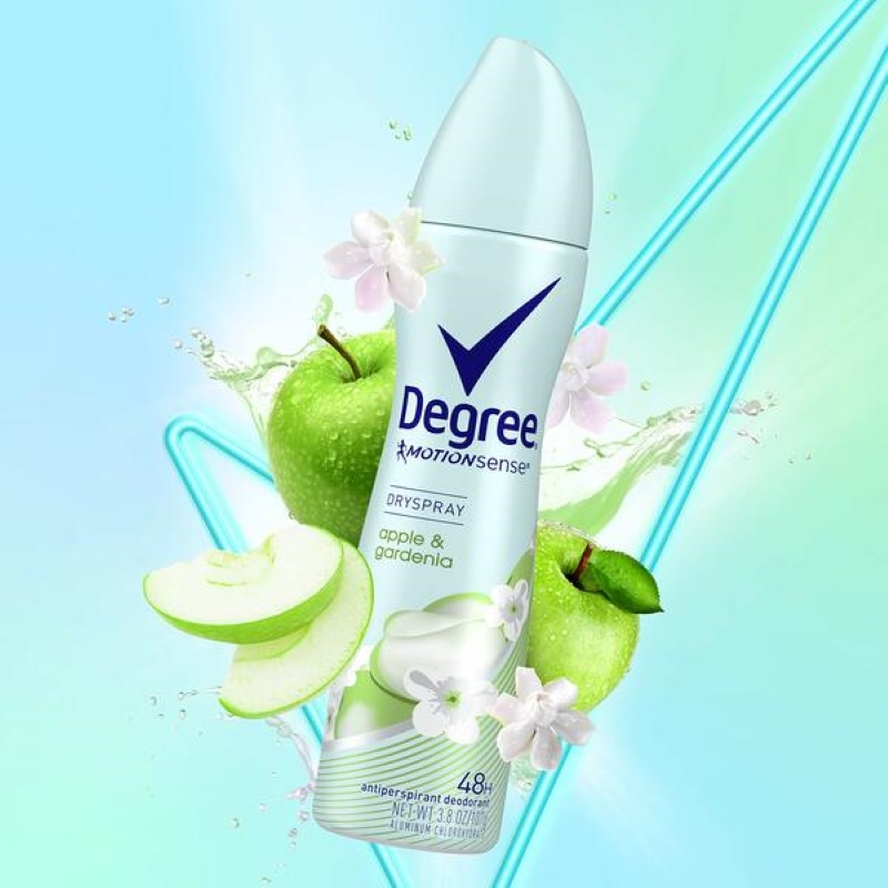 Degree Unstoppable Freshness Apple & Gardenia Dry Spray