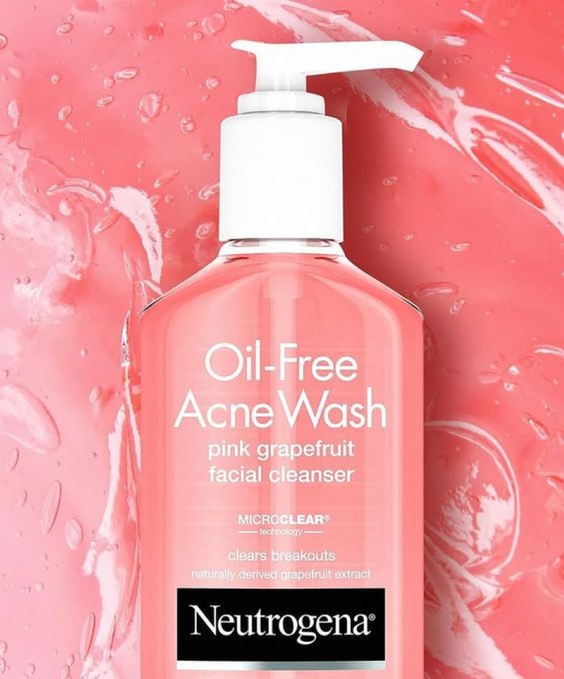 Sữa rửa mặt Neutrogena Oil-Free Acne Wash Pink Grapefruit Facial Cleanser