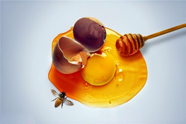 Mặt nạ mật ong trứng gà