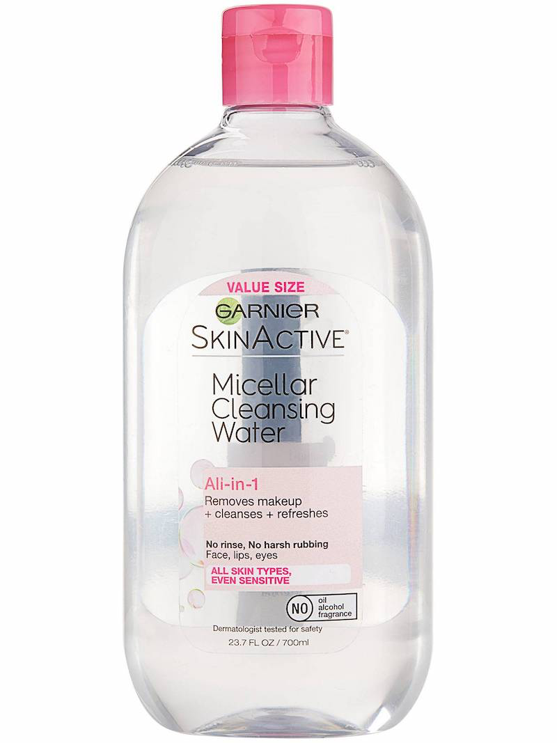 Nước tẩy trang cho da mụn ẩn Garnier SkinActive Micellar Cleansing Water (Pink Cap)