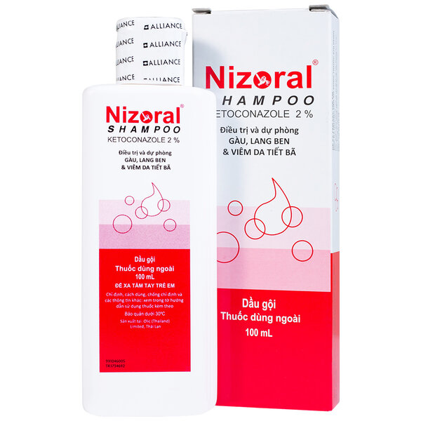 Dầu gội đầu trị gàu Nizoral Shampoo là cứu tinh của da đầu bị nhiễm nấm, gàu ngứa
