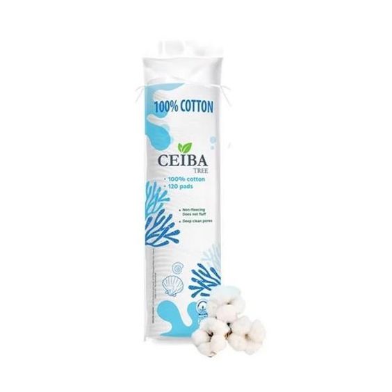 Bông tẩy trang Pháp tốt cho da mụn Ceiba Tree Cotton Pad review