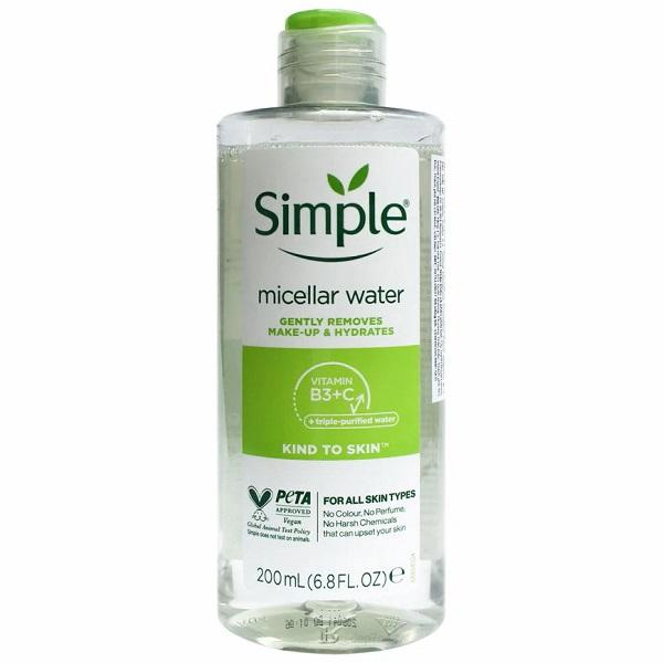 Simple Micellar Cleansing Water (200ml)