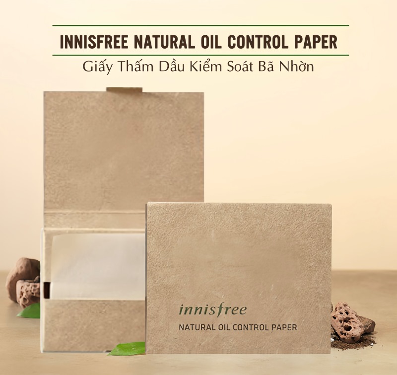 Innisfree Natural Oil Control Paper