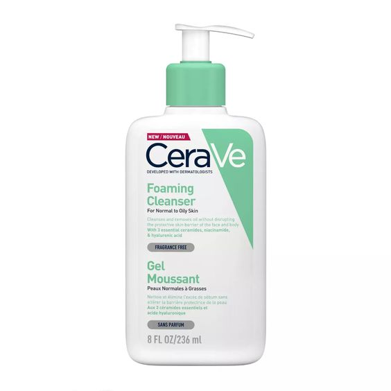 Sữa rửa mặt CeraVe Foaming Facial Cleanser làm sạch sâu cho làn da
