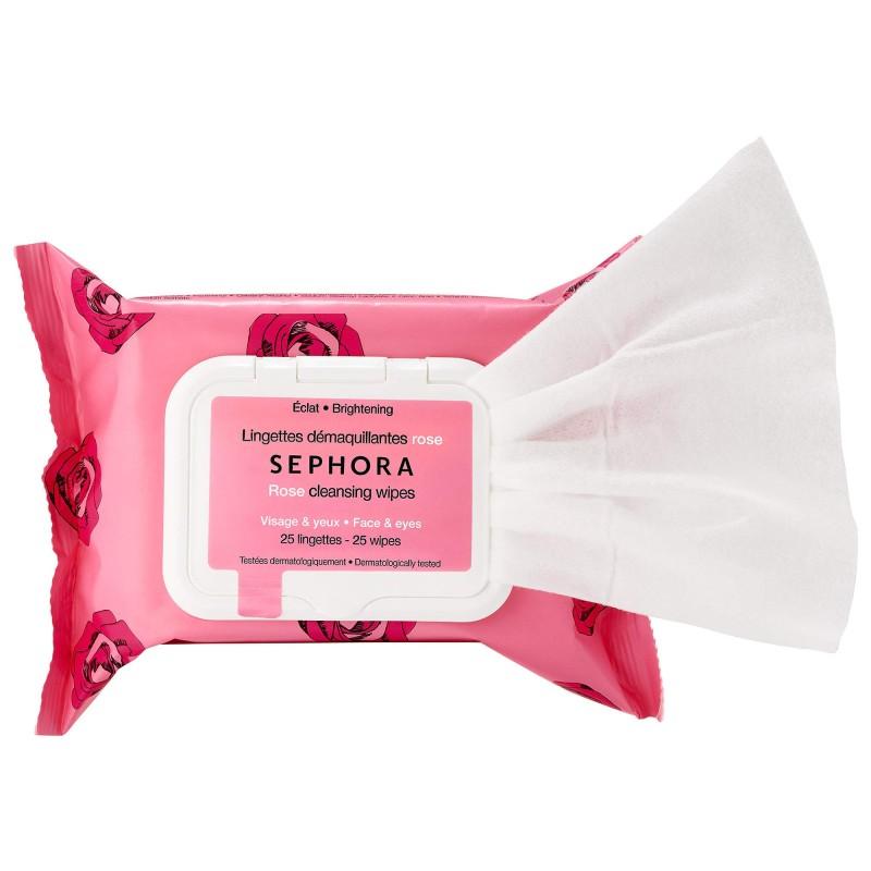 Bông tẩy trang Sephora Collection Cleansing & Exfoliating Wipes