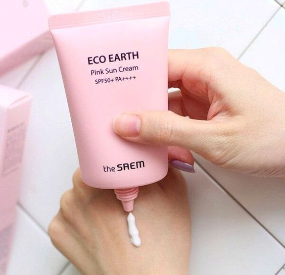 Kem Chống Nắng The Saem Eco Earth Power