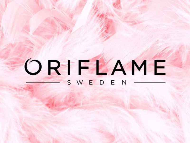 Logo công ty đa quốc gia Oriflame chuyên sữa tắm nước hoa