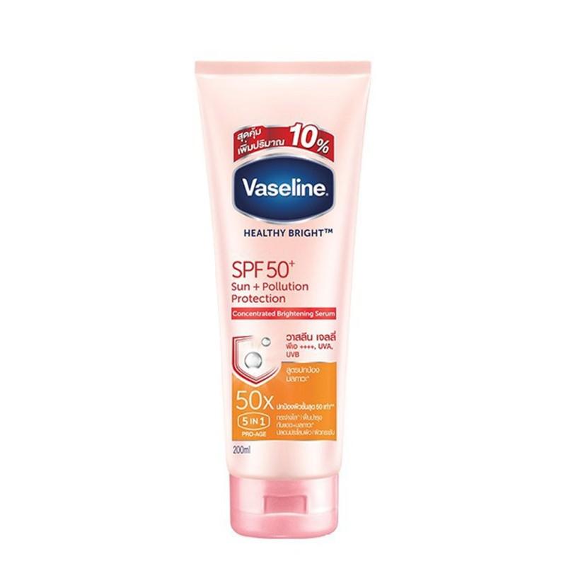 Vaseline Healthy Bright Sun sản phẩm dưỡng thể chống nắng cho da